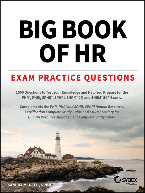 Title details for Big Book of HR Exam Practice Questions by Sandra M. Reed - Available